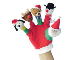 GS4109 (22cm) - Christmas animal head glove